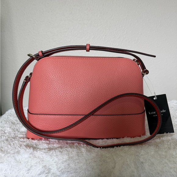 Kate Spade Southport Ave Hanna TerraCotta Pebbled Leather Crossbody - Picture 6 of 7